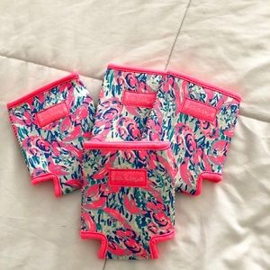 Lilly Pulitzer Drink Huggers 4 New